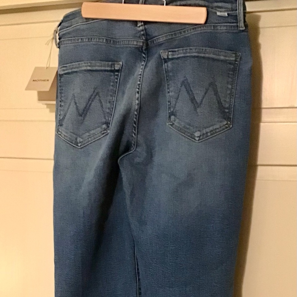 MOTHER, Women's ‘The Kick It’ Jeans, Size 32, Blue, Fan Favorite, USA Made, NWT - Picture 15 of 16